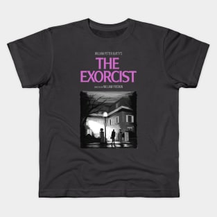 The Exorcist Illustration with title Kids T-Shirt